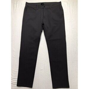 Under 510 U-510 Pants Jon Performance Men 34x28 Charcoal Stretch Golf Chino